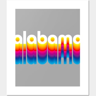 Alabama Pride - I Love Alabama - Vintage Alabama design graphic Posters and Art